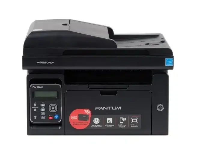 МФУ лазерный Pantum M6550NW (A4, Printer, Scanner, Copier, ADF, 1200x1200dpi, 22ppm, scaner 1200x1200dpi, Wi-Fi, USB, LAN) с прошивкой