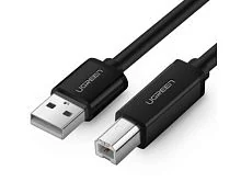 Кабель для принтера, сканера, МФУ (Type-B, USB 2.0 Type-A , черный) 1.5 м
