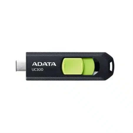 USB Type-C Flash ADATA 64GB UC300 Gen1 Black Green