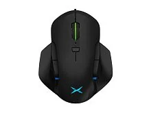 Мышь проводная игровая Delux M627S(PMW3325) USB, оптическая, DPI:max5000, 8 кнопок, для правой и левой руки, съемные грузики, RGB подсветка