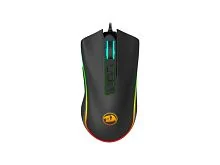 Мышь проводная игровая Redragon Cobra FPS M711-FPS DPI: max 12000, 9 кнопок, RGB подсветка, черная