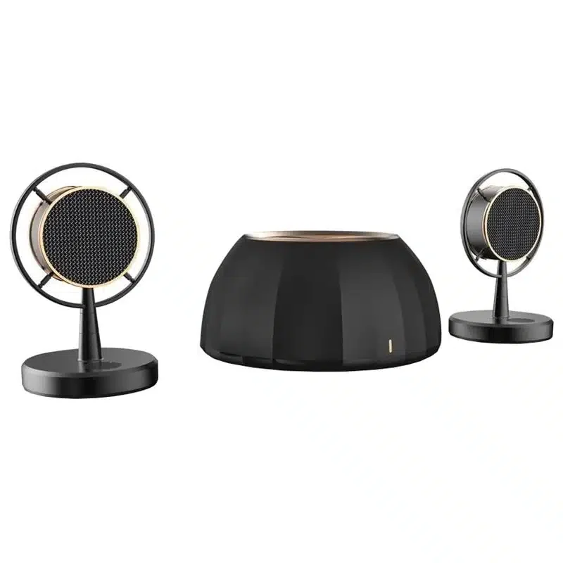 Акустическая система 2.1 Microlab Micmusic Black, RMS 10W (2,5х2+5W), Bluetooth V4.0, MiniJack 3.5mm, 2RCA, SNR 70dB
