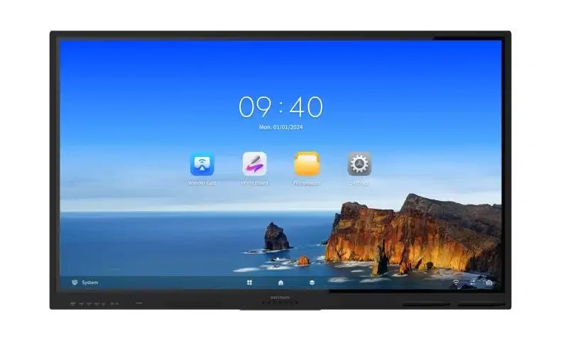 Интерактивная панель 75" HIKVISION DS-D5B75RB/EL (3840×2160, Android 13.0, 8/64 ГБ, 5 мс, Wi-Fi)