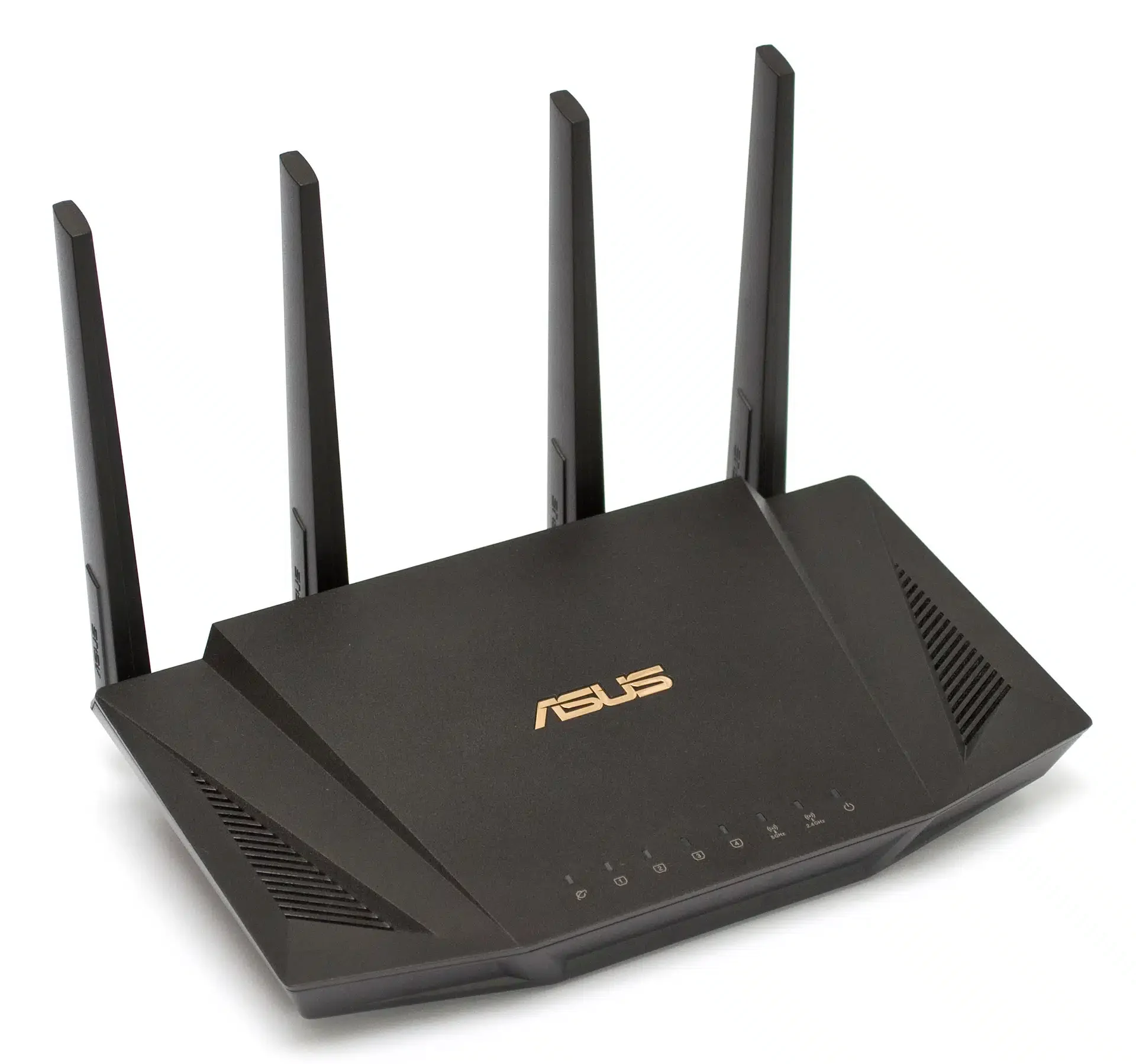 Роутер Wi-Fi ASUS RT-AX58U AX3000 Dual-Band Wi-Fi 6, 2402Mb/s 5GHz+574Mb/s 2.4GHz, 4xLAN 1Gb/s, 4 антенны, USB 3.1, AiMesh, ASUS Router APP