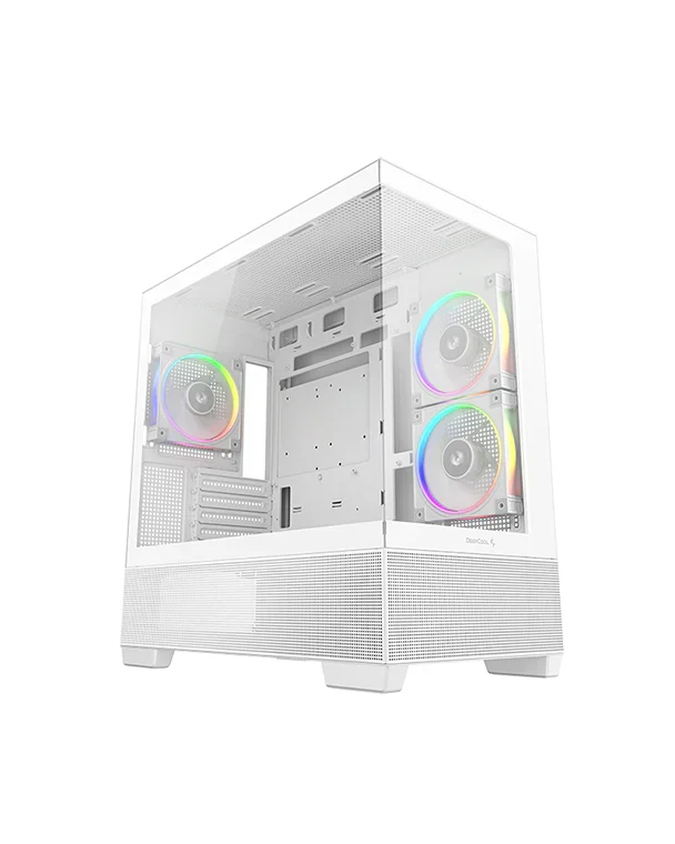 DEEPCOOL MATX CG380 3F w/o PSU USB3.0×2 Front , Type-C + 120mm*3 ARGB fans