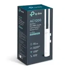 Точка доступа TP-Link EAP225-Outdoor(EU) AC1200 Dual-Band, 300MB/s 2.4GHz, 867MB/s 5GHz, 1Gb/s + POE, 4 antennas, VLAN, MU-MIMO, Omada