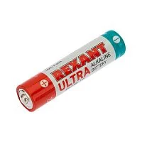 Батарейка REXANT AAA LR03 1.5V щелочная (алкалиновая) (1шт блистер)