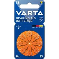Varta Элемент питания для слуховых аппаратов Type 13 8шт
