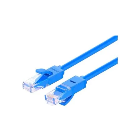 Патчкорд UTP Cat 6, 10м, неэкранированный, голубой UGREEN NW102 11205