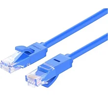 Патчкорд UTP Cat 6, 10м, неэкранированный, голубой UGREEN NW102 11205