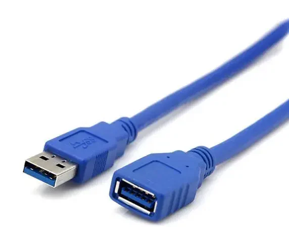 Кабель удлинитель UGREEN US129 (USB3.0 папа-мама, 3м), чёрный 30127