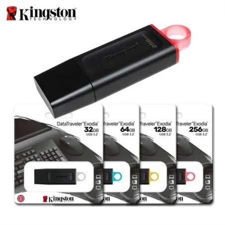 PEN DRIVE 64GB USB 3.2 KINGSTON DTX