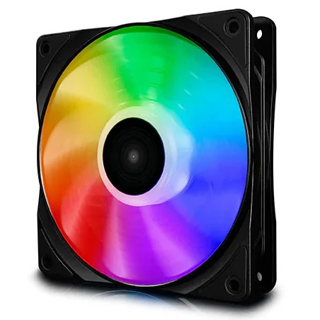 Cooler for PSU/CASE DEEPCOOL RF120 RGB LED 120x120x25mm Hydro Bearing 1300 RPM