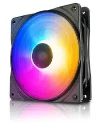 Cooler for PSU/CASE DEEPCOOL RF120FS 3-COLOR-LED 120x120x25mm Hydro Bearing 500-1500RPM