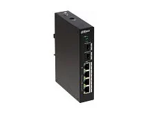 Коммутатор POE Dahua DH-PFS3206-4P-96 (3 x 100Mbps/ 1 x 1 Gigabit/ 2 SFP x 1 Gigabit/ Hi-PoE/ 96W)