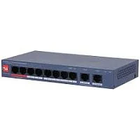 Коммутатор сетевой PoE DAHUA DH-CS4010-8ET2GT-60 (2xUpLink 1Gb/s, 8xPoE 100Mb/s, 5.6Gb/s) 60W