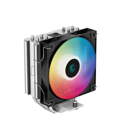 CPU cooler DEEPCOOL AG400 LED LGA115*/1700/1200/AMD 120mm 6-LED PWM fan,500-2000rpm,4HP