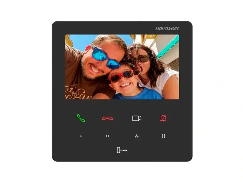 IP видеодомофон HIKVISION DS-KH6110-WE1 (4.3" TFT LCD/480×272/PoE/Wi-Fi/LAN/Touch/Hik Connect)