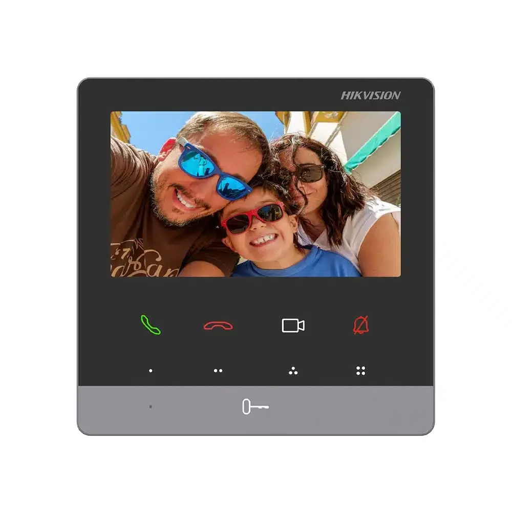 IP видеодомофон HIKVISION DS-KH6100-E1 (4.3" TFT LCD/480×272/PoE/LAN/Touch)