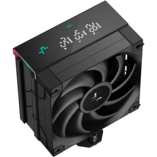 CPU cooler DEEPCOOL AK400 DIG. PRO LGA1700/1200/115*/AMD 120mm Black PWM FDB fan,500~1750rpm,4HP