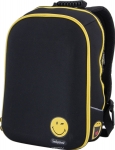 Ранец Proff "Smiley", цвет: черный, желтый. SM14-HBP2