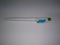 Ручка для логотипа с голубем 