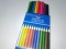 Трехгранные цветные карандаши