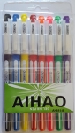 Набор ручек 10 цветов AIHAO AH811-8
