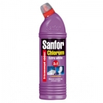 Sanfor :: Чистящее средство Chlorum для ванны и туалета 2в1 с хлором, 750мл