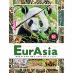 Книжка-раскраска с наклейками Животный мир Европы и Азии 