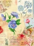 Блокнот Цветы на открытках 